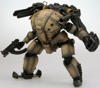 Illustration for article titled Lost Planet 2 Action Figures Suit Up For A Giant Bug Hunt